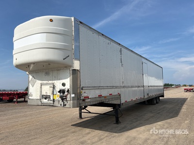 2008 Stoughton T/A Enclosed Drop Frame Remolque portacoches
