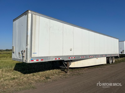 2012 Vanguard 53 ft x 102 in T/A Van Trailer