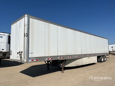 2012 Vanguard 53 ft x 102 in T/A Van Trailer