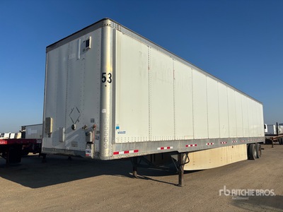 2012 Vanguard 53 ft x 102 in T/A Van Trailer
