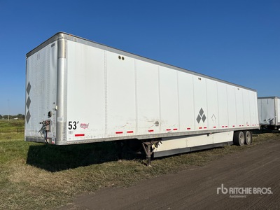 2011 Wabash 53 ft x 102 in T/A Remolque de furgoneta