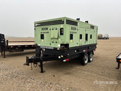 2012 Sullair 900H 900 cfm Mobile Air Compressor