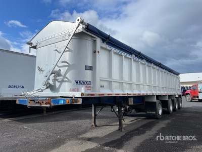 2003 Larry's Custom 44 ft Quad/A End Dump Trailer