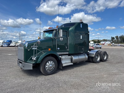 2013 Kenworth T800 6x4 T/A Sleeper Truck Tractor