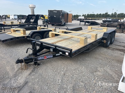 2025 Double A 20 ft T/A Equipment Trailer (Unused)
