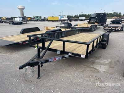 2025 Double A 20 ft Equipment Trailer