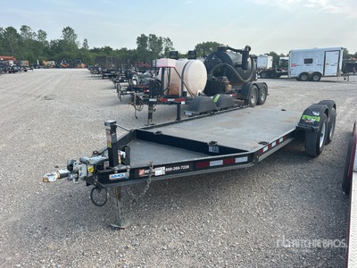 2018 MMDI 14 ft T/A Equipment Trailer
