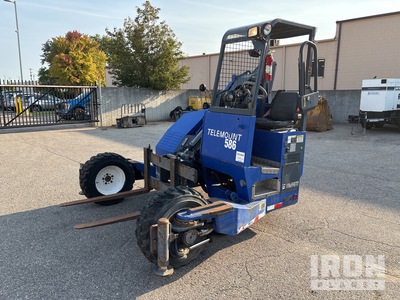 2008 Moffett TM55.4 5500 lb 3x3 Carretilla Elevadora transportable