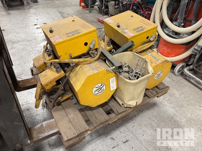 Quantity of (2) R & M 1 Ton Electric Quantity of 2 Bauaufzug