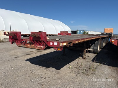 2003 Rayfab FAB 48 ft 5/ Axle Remorque à plateau