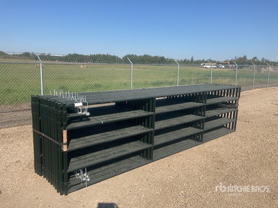 Quantity of (24) 16 ft x 4 ft 1-5/8 Tubing Livestock Gate (Unused)