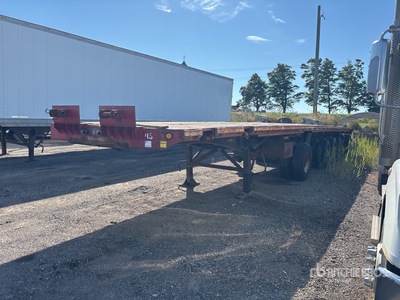 1998 Lode King PF9 48 ft 5/ Axle Remorque à plateau