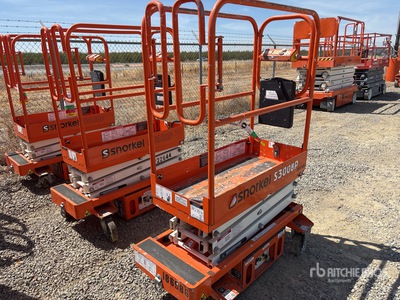 2016 Snorkel S3008P Electric Elevador de tijera