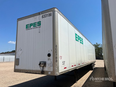 2013 Wabash DVCVHPC 53 ft x 102 in T/A مقطورة فان