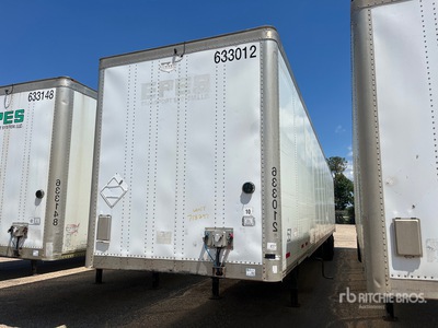 2013 Wabash DVCVHPC 53 ft x 102 in T/A مقطورة فان