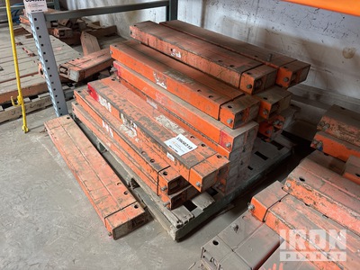 Qty of 19 47 in - 77 in Aluminum Quik Box Aluminum Trench Shield