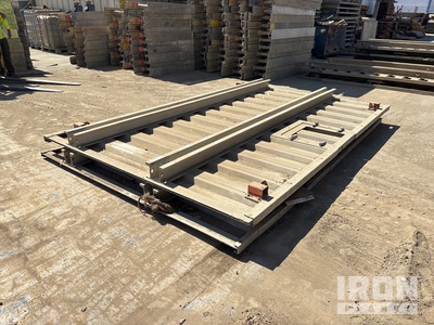 Qty of 1 8 ft x 12 ft Aluminum Quik Box x 12 ft Aluminum Trench Shield