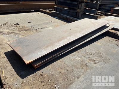 Quantity of (3) Qty of 3 3 ft x 10 ft x 1 in Curb Plate Curb Plate Divers - Matériaux de construction