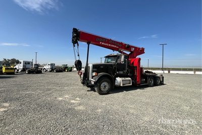 Manitex 3051 Straight Boom on 2014 Peterbilt 367 6x4 Kranwägen