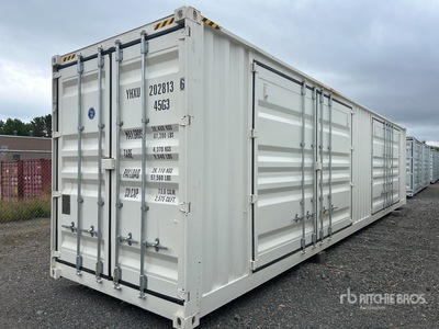 2024 40 ft High Cube Multi-Door Storage Container