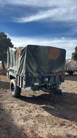 2009 Schutt M1101 Cargo Trailer