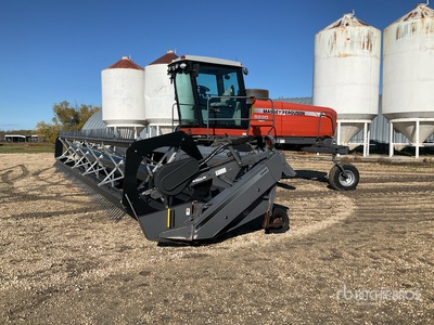 2008 Massey Ferguson 9220 Swather Windrower