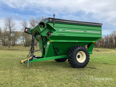 2008 J&M 875-18 875 bu S/A Grain Cart