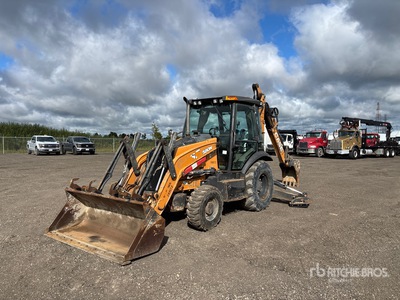 2017 Case 580N 4x4 Baggerlader