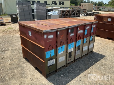 (6) JMC CNU-332/E 30mm Ammunition Storage Containers
