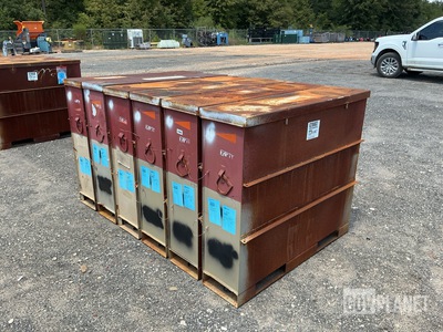 (6) JMC CNU-332/E 30mm Ammunition Storage Containers