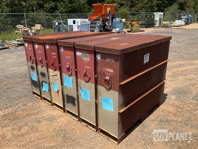 (6) JMC CNU-332A/E 30mm Ammunition Storage Containers