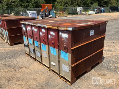 (6) JMC CNU-332A/E 30mm Ammunition Storage Containers