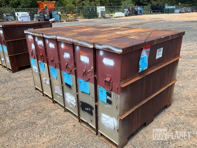 (6) JMC CNU-332A/E 30mm Ammunition Storage Containers