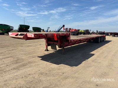 2007 Manac Tri/A 53 ft Extendable Step Deck Trailer