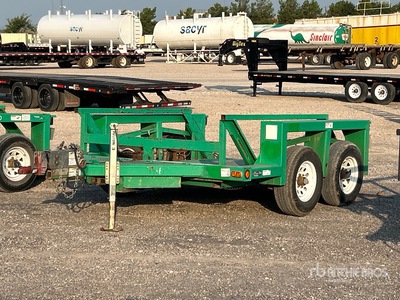 2012 JLG 7610 10 ft T/A Ground Load Trailer