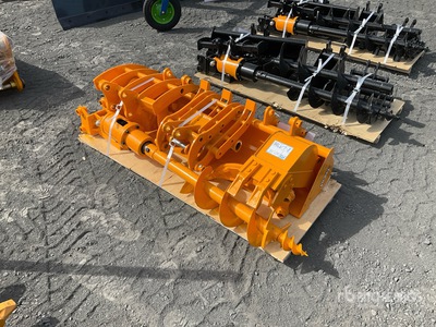 Quantity of (8) 2025 VICSEC VCA-8 Mini Excavator Attachments (Unused)