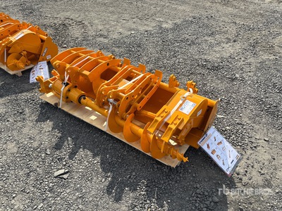Quantity of (8) 2025 VICSEC VCA-8 Mini Excavator Attachments (Unused)