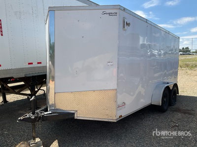 2025 Spartan 14 ft T/A Enclosed Trailer