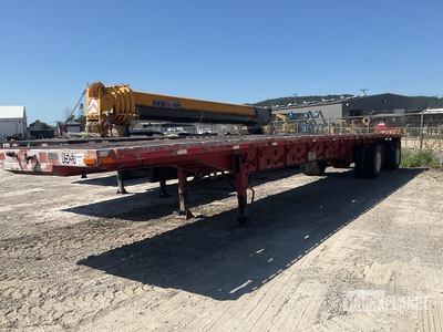 1995 Transcraft TL2000 48 ft T/A Spread Axle Remorque à plateau
