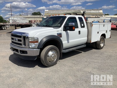 2008 Ford F-450 XL 4x2 Extended Cab Utility Truck