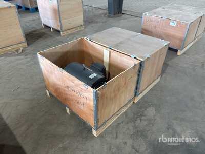 Quantity of (2) Electric Motor (Unused)