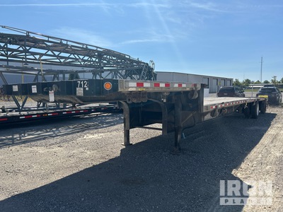 2012 Great Dane 69000 lb 37 ft T/A Single Drop Step Deck Trailer