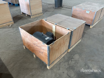 Quantity of (2) Electric Motor (Unused)