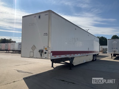 2012 Utility VS2DX 53 ft T/A Van Trailer