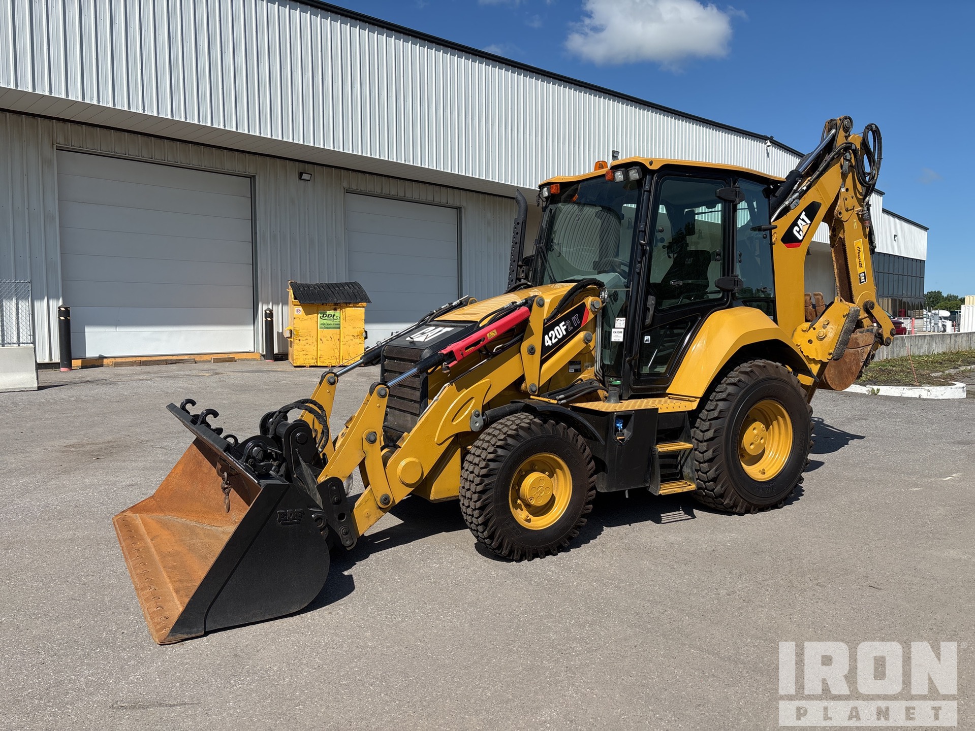 2016 Cat 420F2IT 4x4 Graaflaadmachine