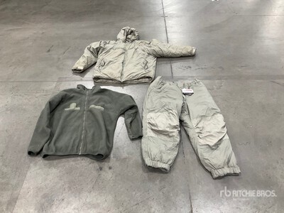(8) Cold Weather Parka Liners, (14) Cold Weather Parkas & Assorted Items