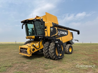 2010 Cat Lexion 570 Combine Harvester