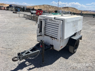 2000 Atlas Copco XAS 96 Mobile Air Compressor