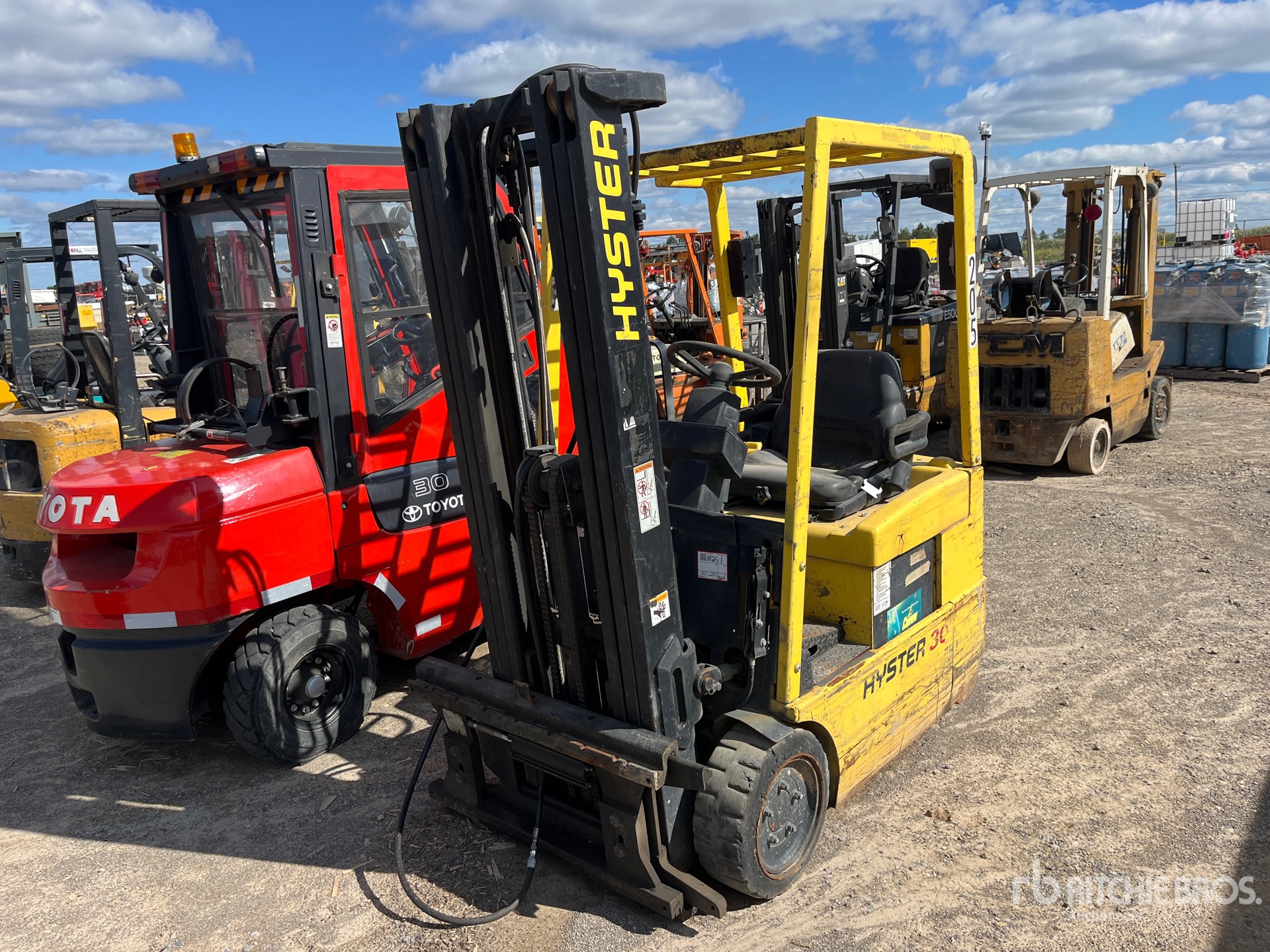 MONTACARGAS ELéCTRICO HYSTER 3C