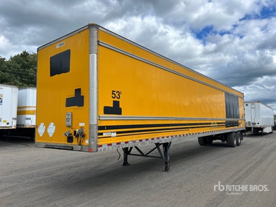 2005 Manac 94253 53 ft x 102 in T/A Remorque fourgon